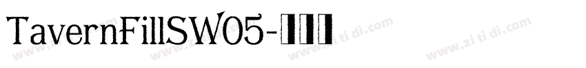 TavernFillSW05字体转换 TavernFillSW05字体转换