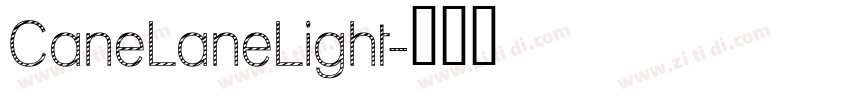 CaneLaneLight字体转换