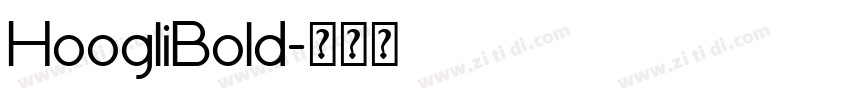 HoogliBold字体转换