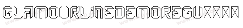 GlamourLineDemoRegu字体转换