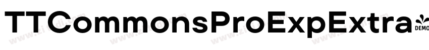 TTCommonsProExpExtra字体转换