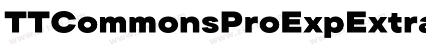 TTCommonsProExpExtra字体转换
