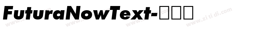 FuturaNowText字体转换