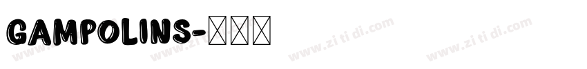 Gampolins字体转换