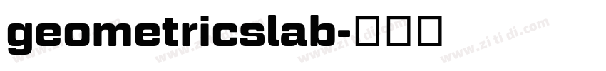 geometricslab字体转换