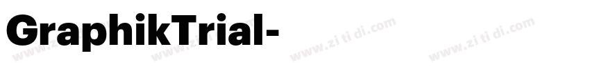 GraphikTrial字体转换