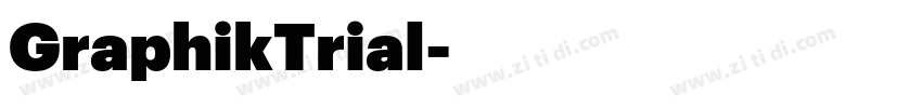 GraphikTrial字体转换