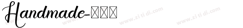 Handmade字体转换