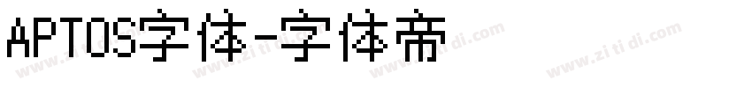 APTOS字体字体转换