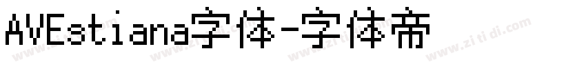 AVEstiana字体字体转换