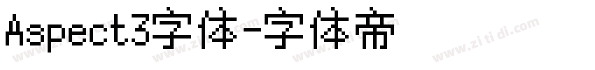 Aspect3字体字体转换