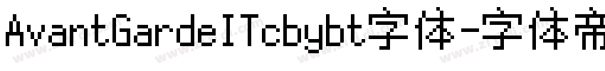 AvantGardeITcbybt字体字体转换