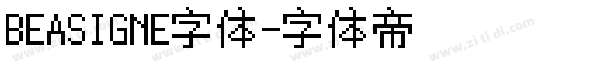 BEASIGNE字体字体转换