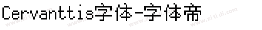 Cervanttis字体字体转换