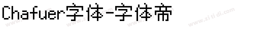 Chafuer字体字体转换