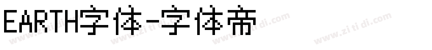 EARTH字体字体转换