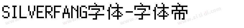 SILVERFANG字体字体转换