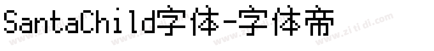 SantaChild字体字体转换