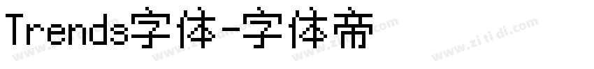 Trends字体字体转换