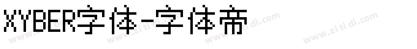 XYBER字体字体转换