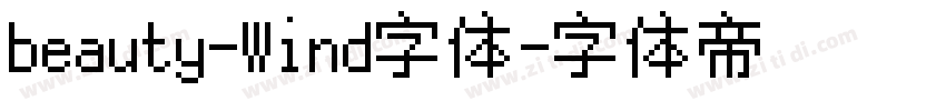 beauty-Wind字体字体转换