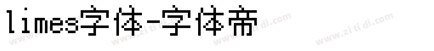 limes字体字体转换