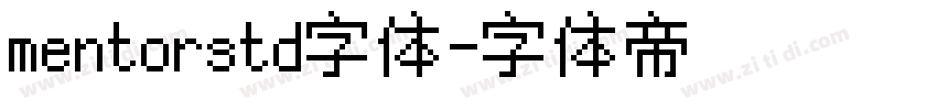 mentorstd字体字体转换