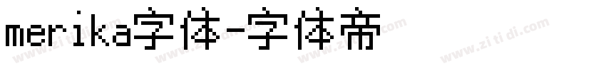 merika字体字体转换