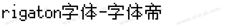 rigaton字体字体转换