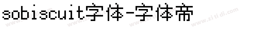sobiscuit字体字体转换