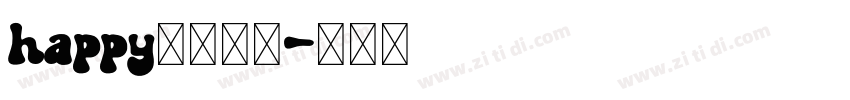 happy自从哦了字体转换