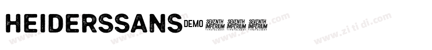 HeidersSans字体转换 HeidersSans字体转换