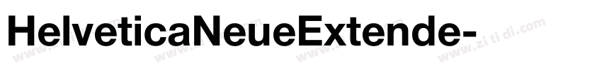 HelveticaNeueExtende字体转换 HelveticaNeueExtende字体转换