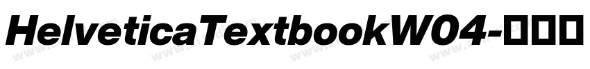 HelveticaTextbookW04字体转换