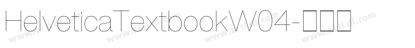 HelveticaTextbookW04字体转换