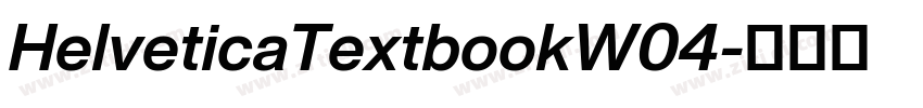 HelveticaTextbookW04字体转换