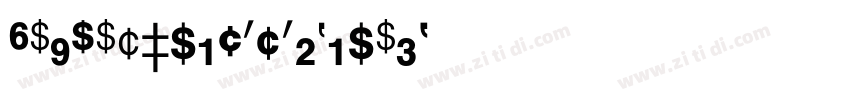 HelveticaMonospacedP字体转换