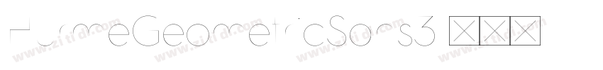 HurmeGeometricSans3字体转换