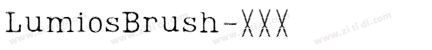 LumiosBrush字体转换