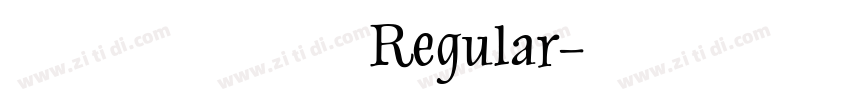 解星オプティRegular字体转换