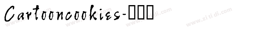 Cartooncookies字体转换