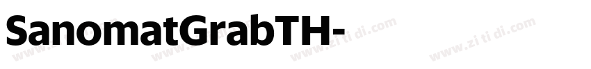 SanomatGrabTH字体转换