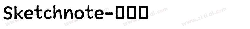 Sketchnote字体转换