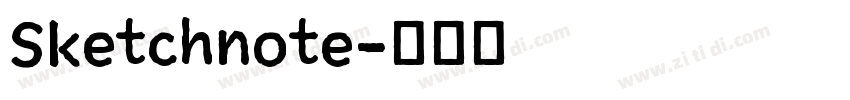 Sketchnote字体转换
