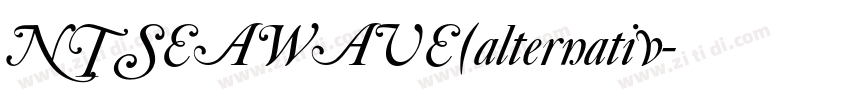 NTSEAWAVE(alternativ字体转换