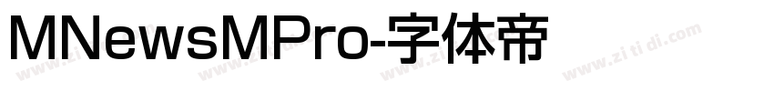 MNewsMPro字体转换