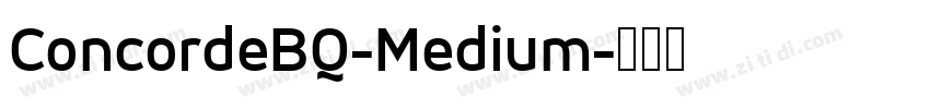 ConcordeBQ-Medium字体转换