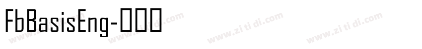 FbBasisEng字体转换