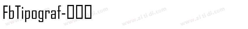FbTipograf字体转换