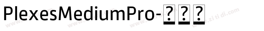 PlexesMediumPro字体转换